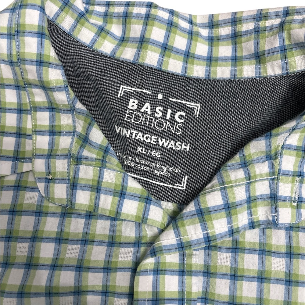 Three Men’s Basic Edition Button Up Xl - image 3